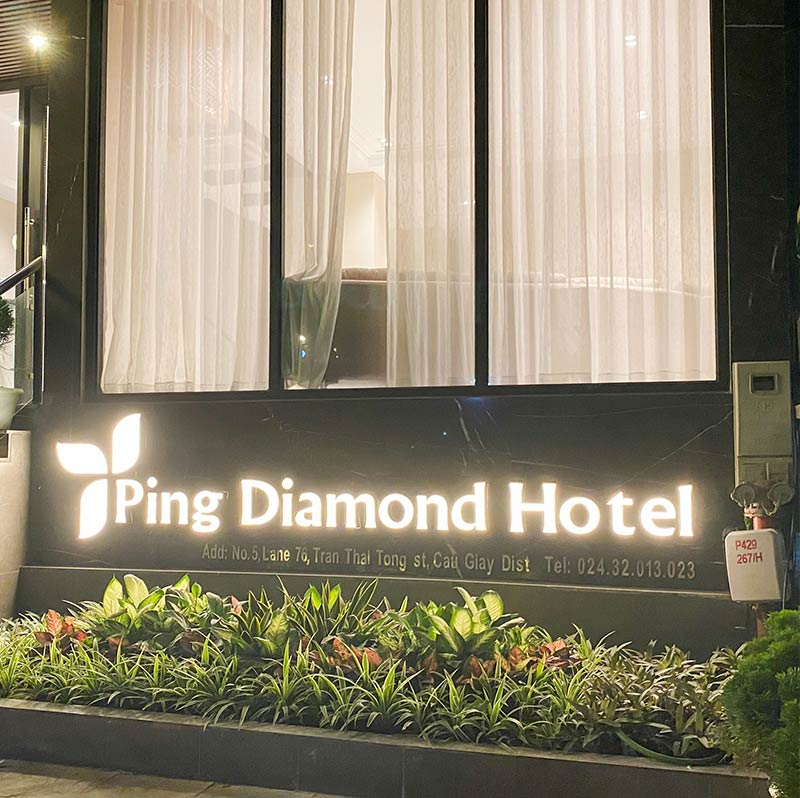 Ping Diamond Hotel - 하노이 Cau Giay Nguyen Thi Thap 거리 근처 호텔