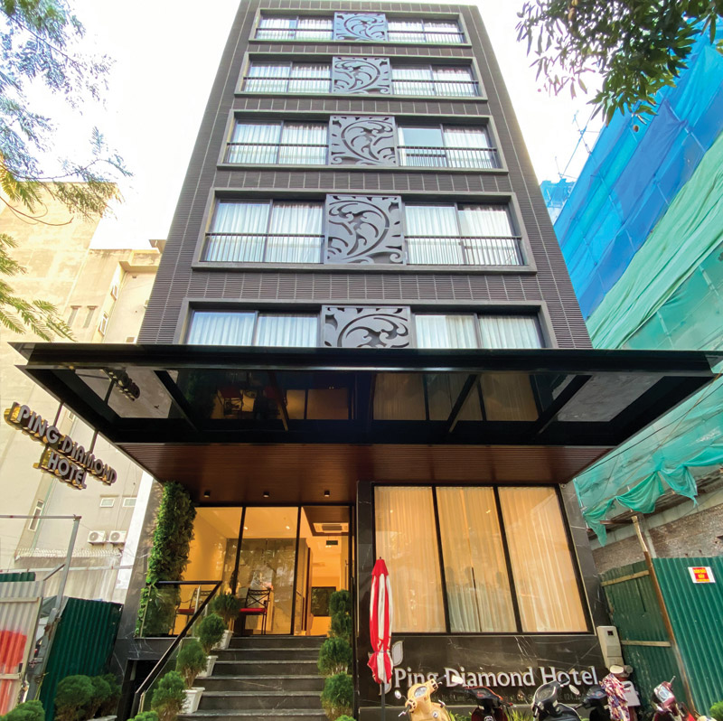 Ping Diamond Hotel - Khách sạn tốt nhất gần tòa nhà FPT, phố Phạm Văn Bạch, Cầu Giấy