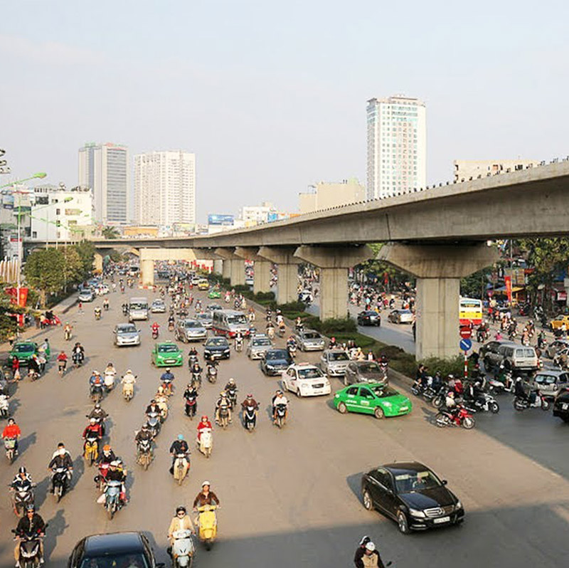 What's on Cau Giay Street in Hanoi?